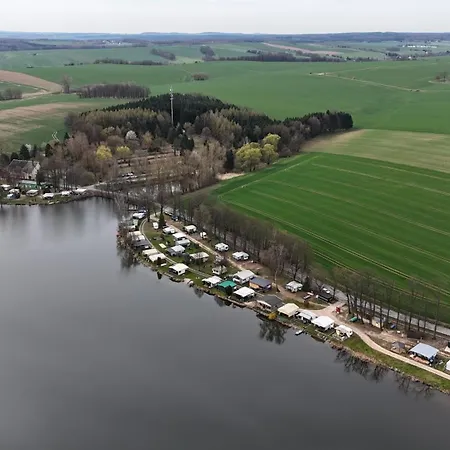 Nr 1 Camping- Pod Mit Terrasse Und Seeblick Langenbernsdorf